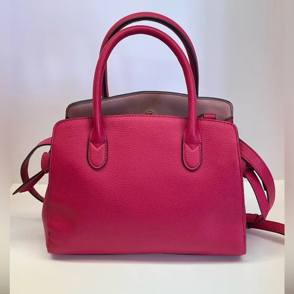 Nanette Lepore Mandie Satchel Hot Pink - Picture 2 of 9